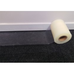 Clear Carpet Tape - Film  14cm x 100M Rolls